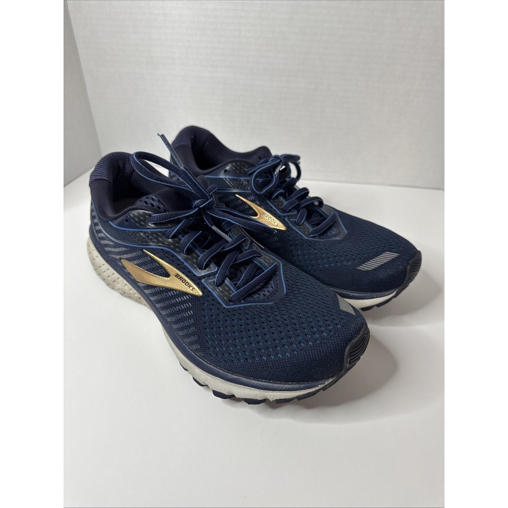 Brooks‎ Ghost 12 1103161D489 Women's Size 8 Navy Blue Running Shoes Sneakers - Picture 2 of 9